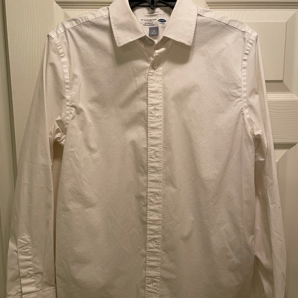 White Old Navy Dress Shirt